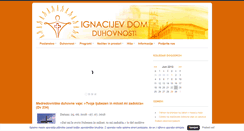 Desktop Screenshot of ignacijevdom.si